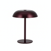 Mushroom LED Table Lamp - Burgundy