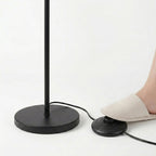 Foot pedal switch — step on/off without bending, no batteries, no remote to lose