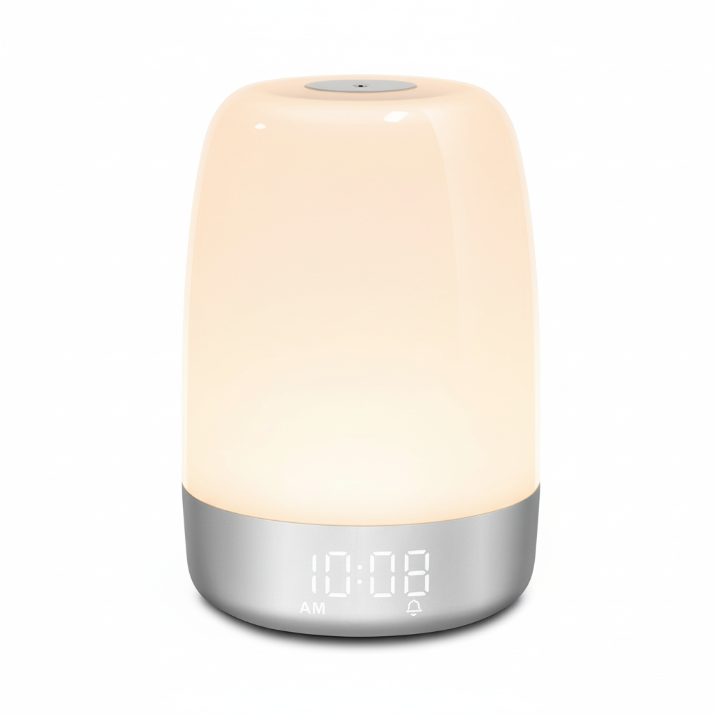Sunrise Alarm Clock with Gentle Wake-Up, RGB Night Light & Touch Control
