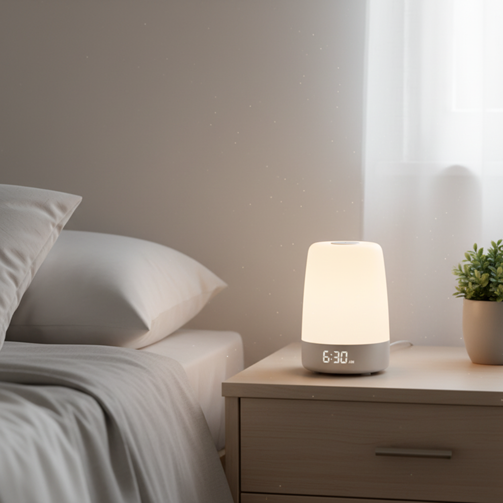 Sunrise Alarm Clock with Gentle Wake-Up, RGB Night Light & Touch Control