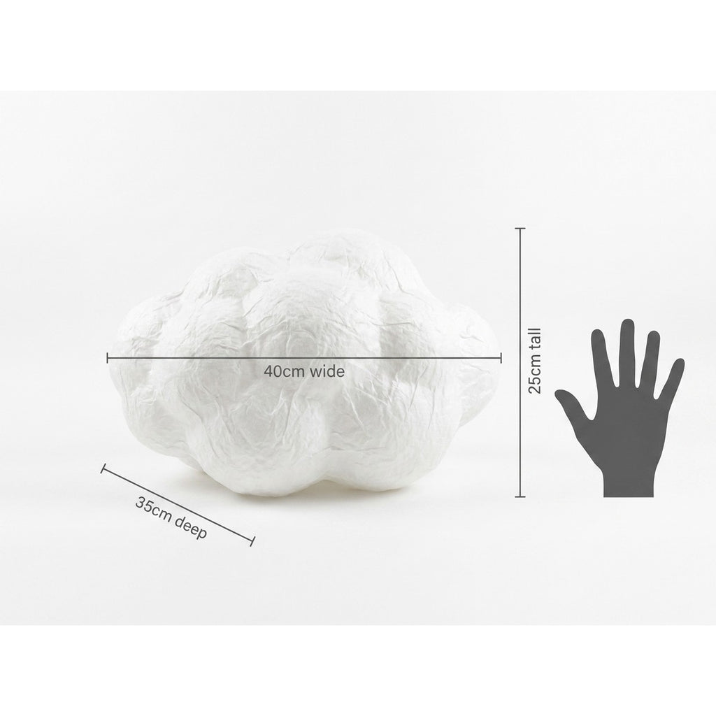 40cm Cloud Pendant Light size guide - 40 x 35 x 25 cm