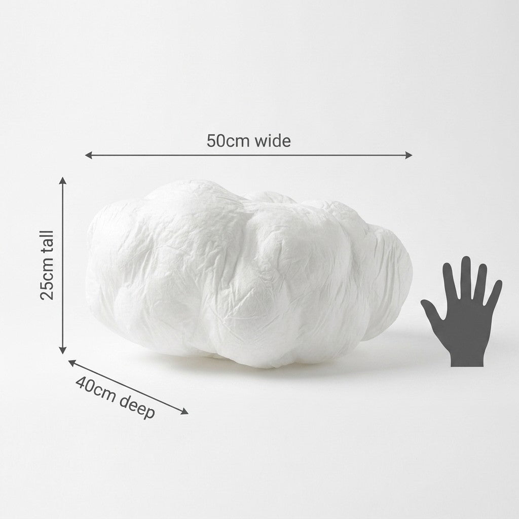 50cm Cloud Pendant Light size guide - 50 x 40 x 25 cm