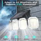300 LED Solar Wall Lamp