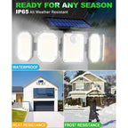 300 LED Solar Wall Lamp