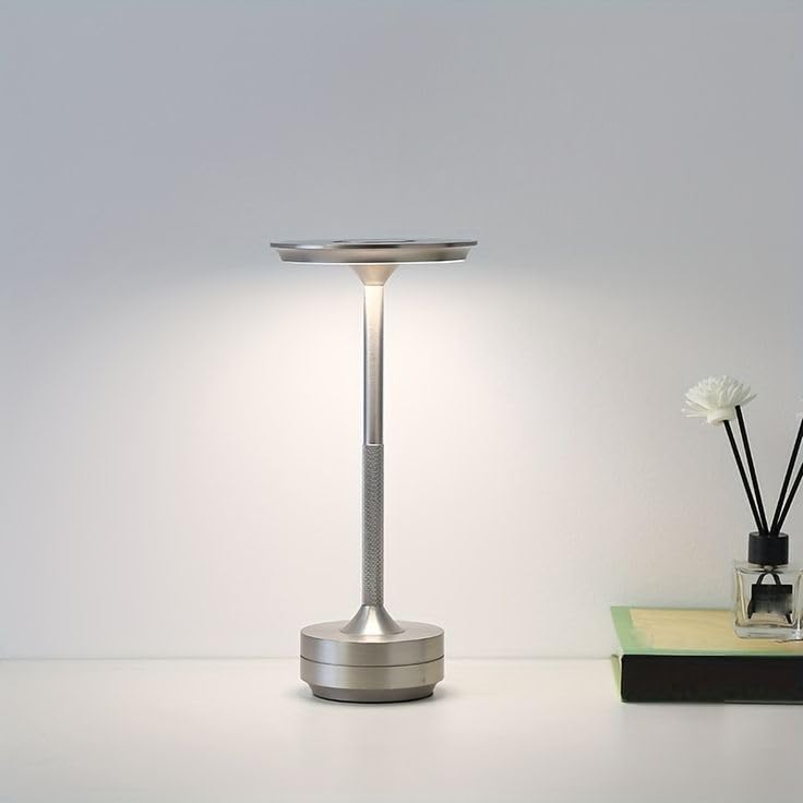 Touch-Control LED Table Lamp – Rechargeable,