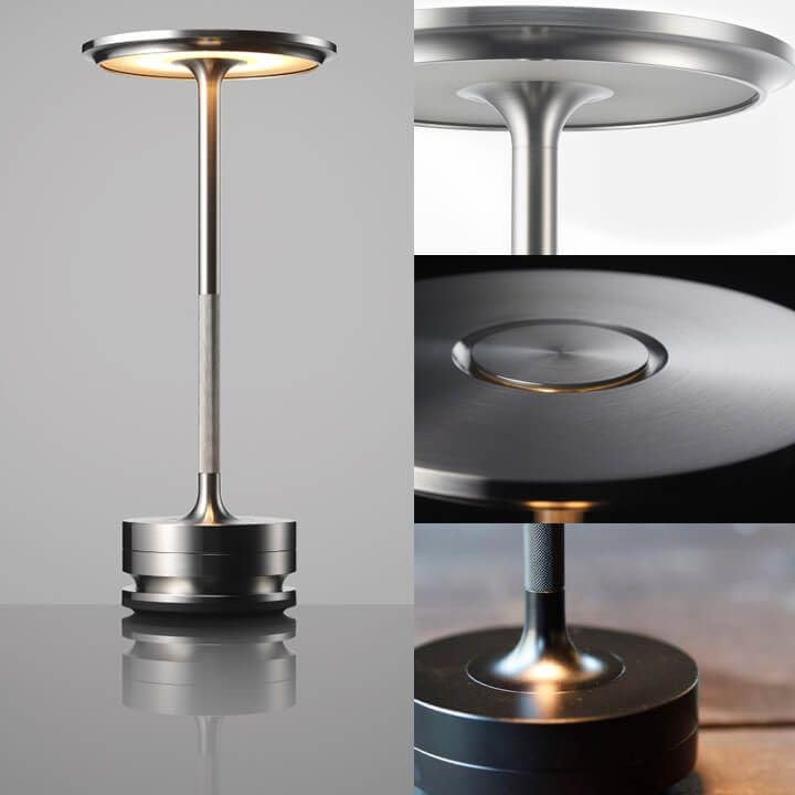 Touch-Control LED Table Lamp – Rechargeable,