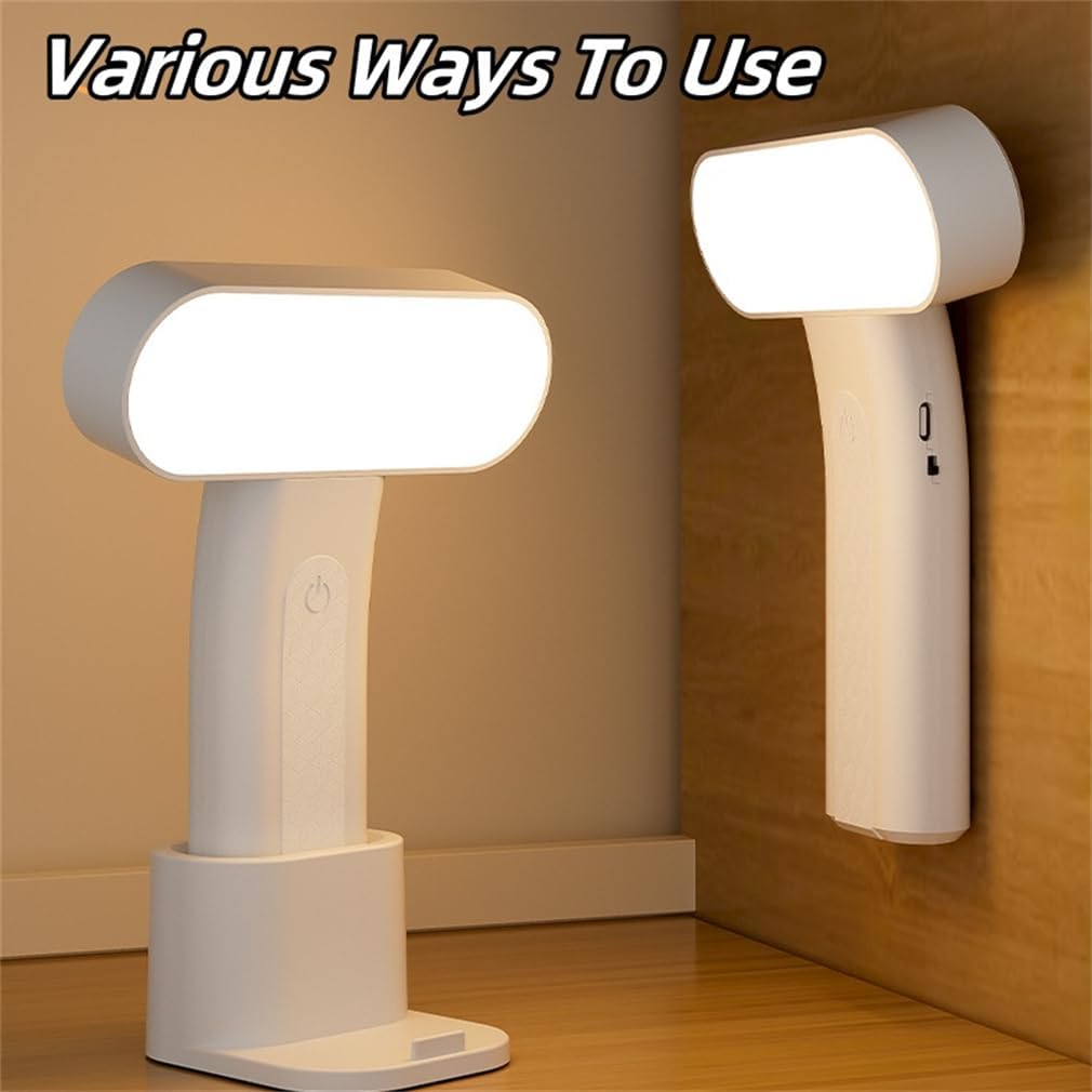 Portable LED Desk Lamp – 3 Color Modes, Foldable, Touch Control & Eye Protection