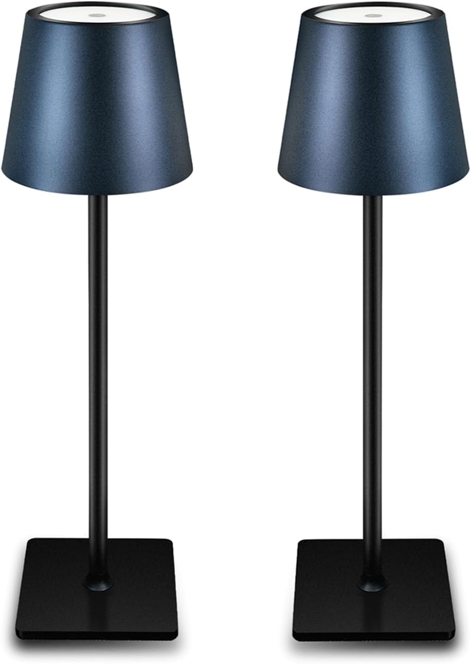 Portable Rechargeable Metal Table Lamp