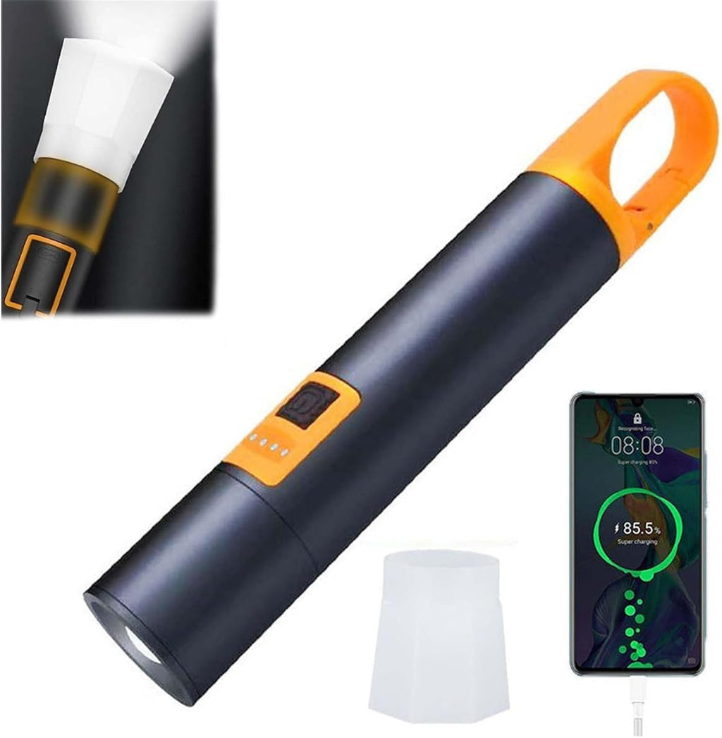 White Laser LED Flashlight