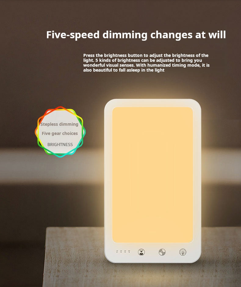 Light therapy lamp 5-level brightness adjustment - adjustable colour temperature