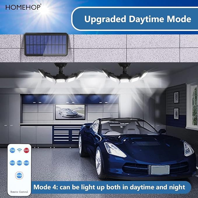 300 LED Solar Wall Lamp