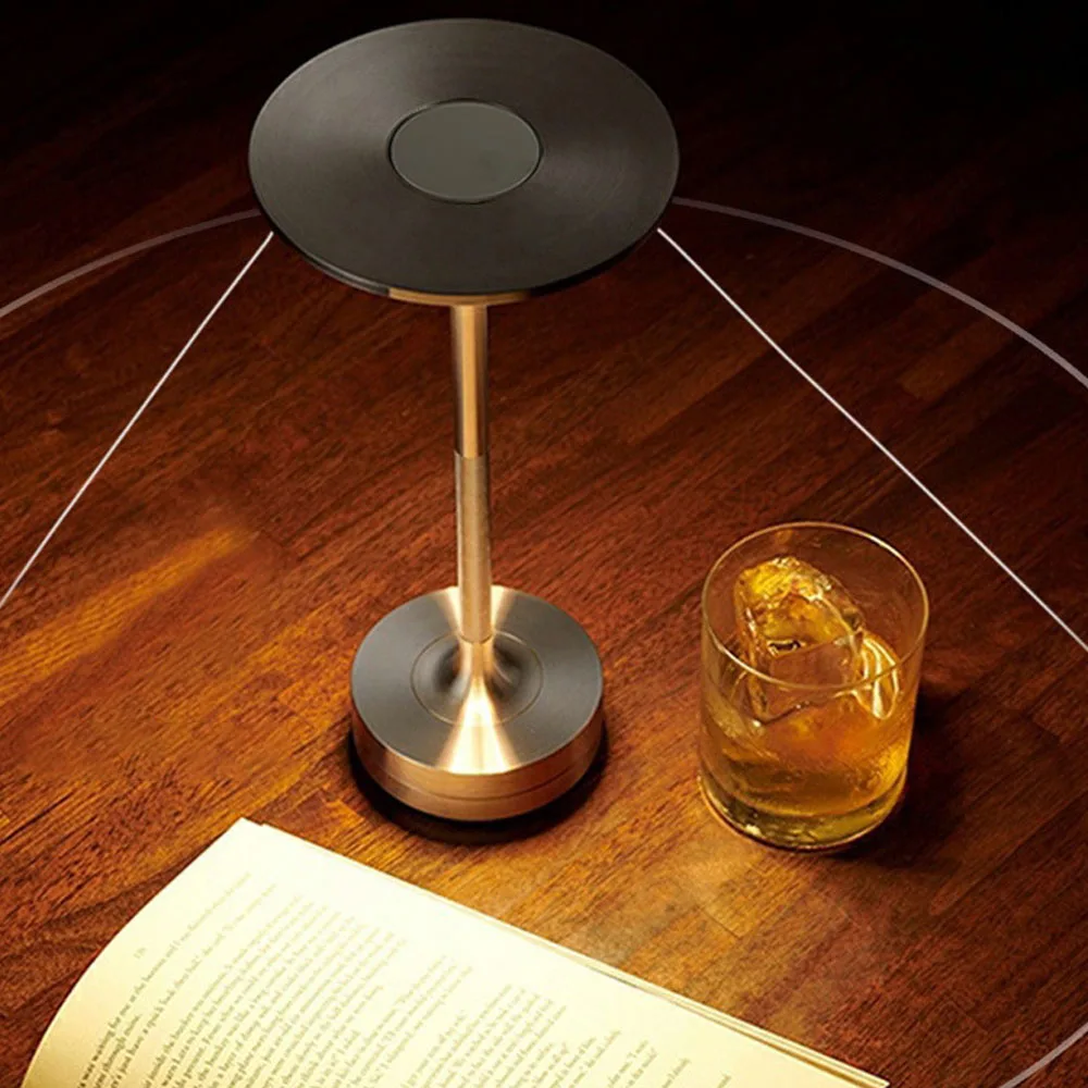 Touch-Control LED Table Lamp – Rechargeable,