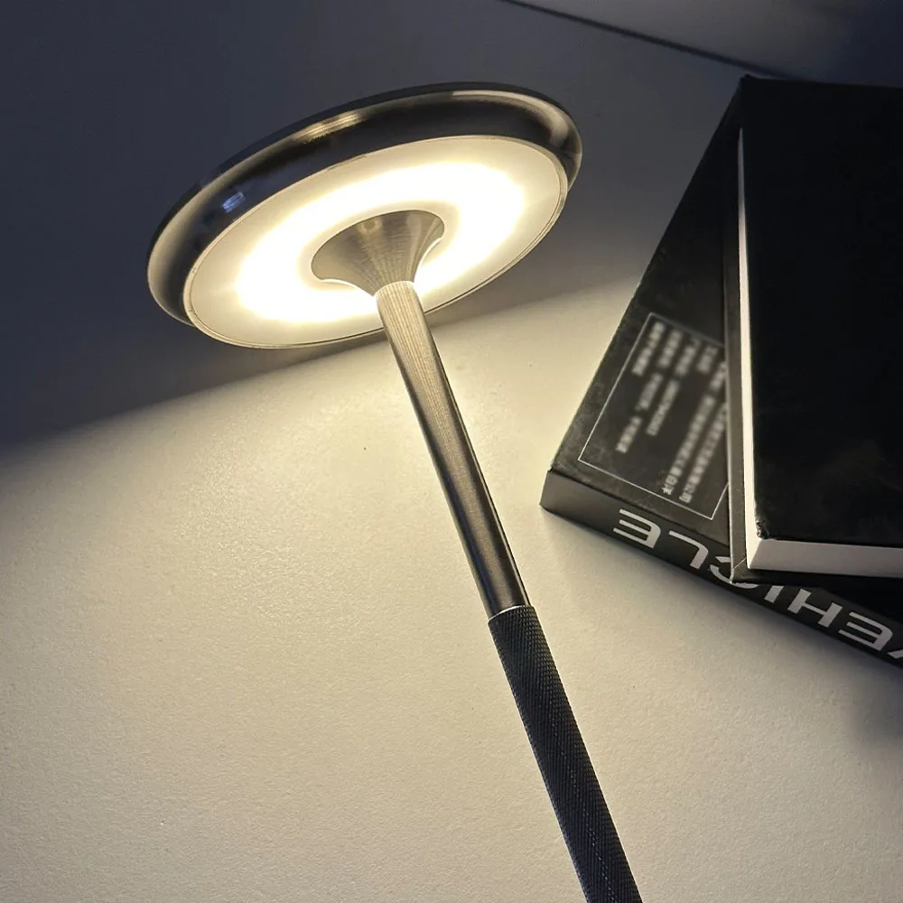 Touch-Control LED Table Lamp – Rechargeable,