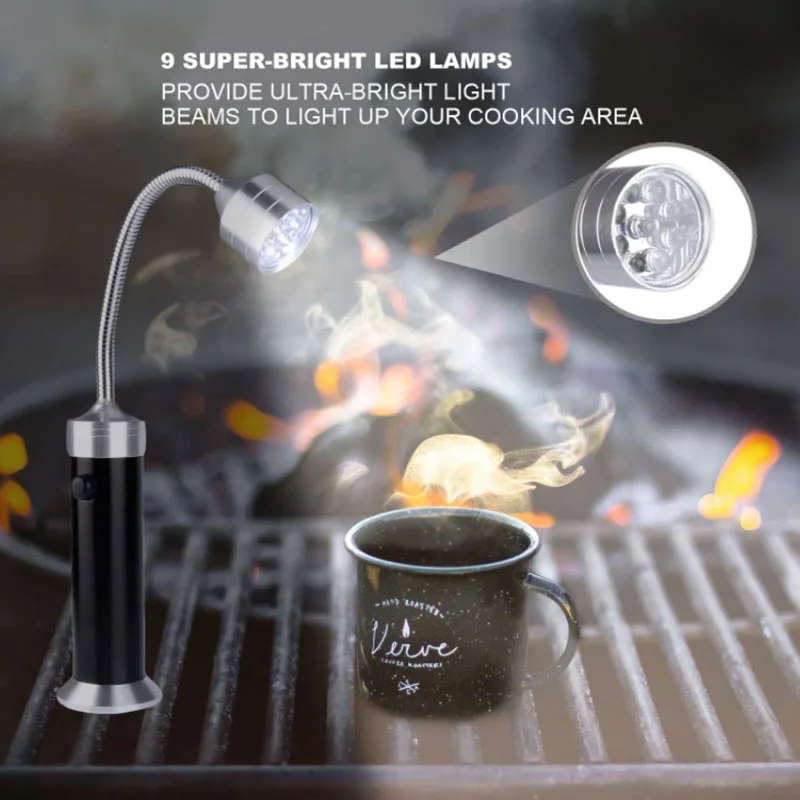 9-LED Magnetic Flashlight – 2-Pack