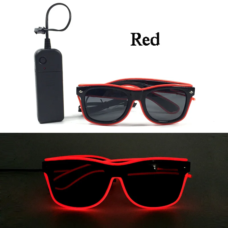 LED Neon Glow Glasses