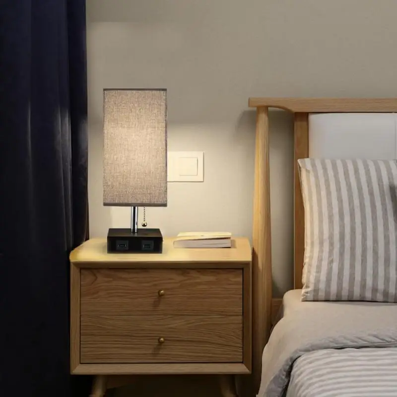 Fabric Table Lamp