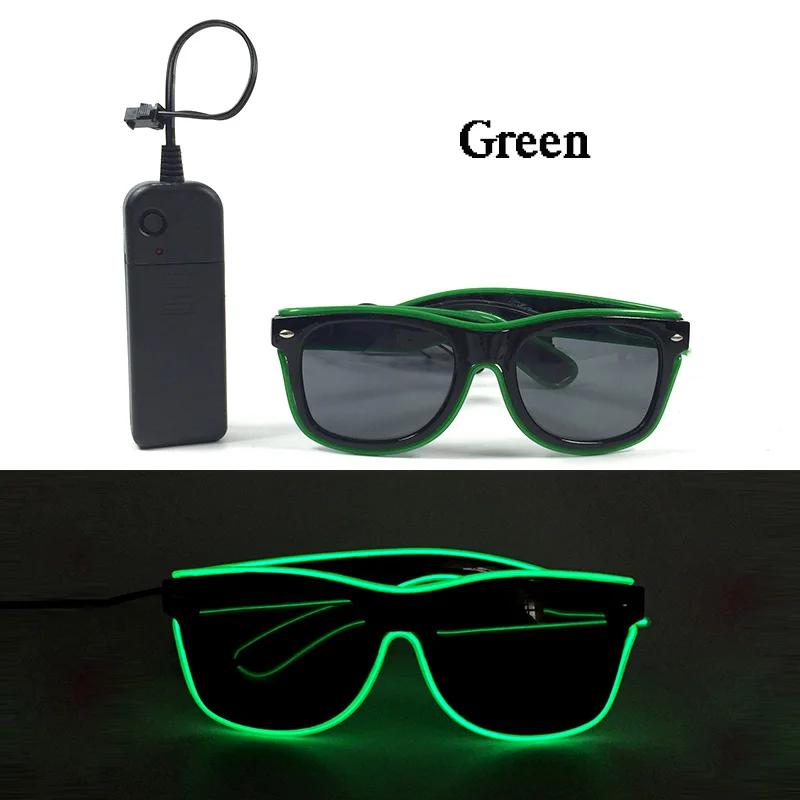 LED Neon Glow Glasses