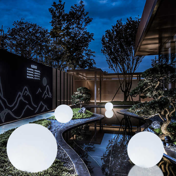 30 cm Solar LED Luminous Ball Lamp