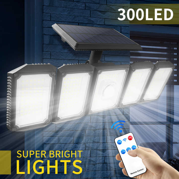300 LED Solar Wall Lamp