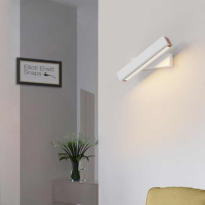 Nordic Rotating LED Wall Lamp – 360° Adjustable