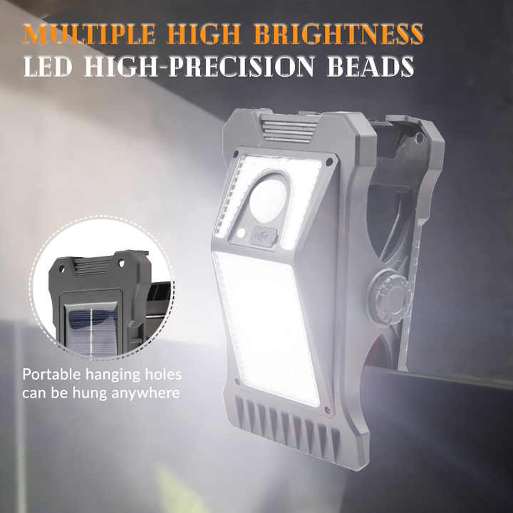 Solar Motion Wall Clip Light