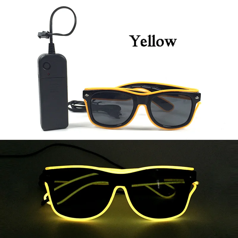 LED Neon Glow Glasses
