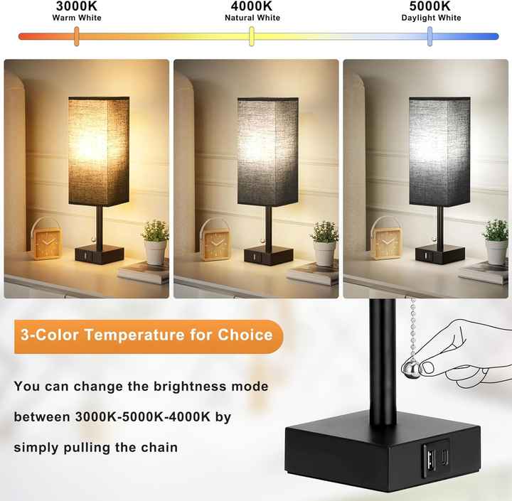 Fabric Table Lamp