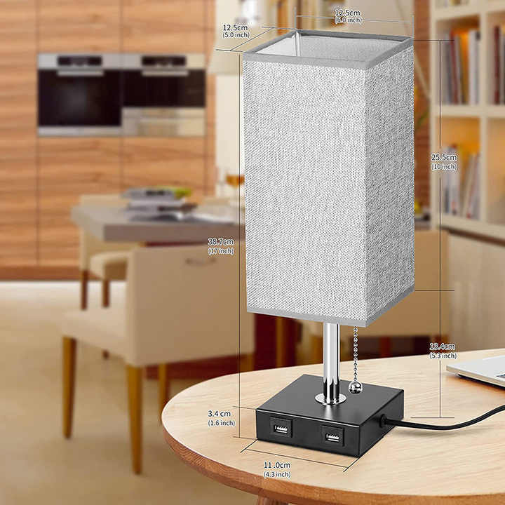 Fabric Table Lamp