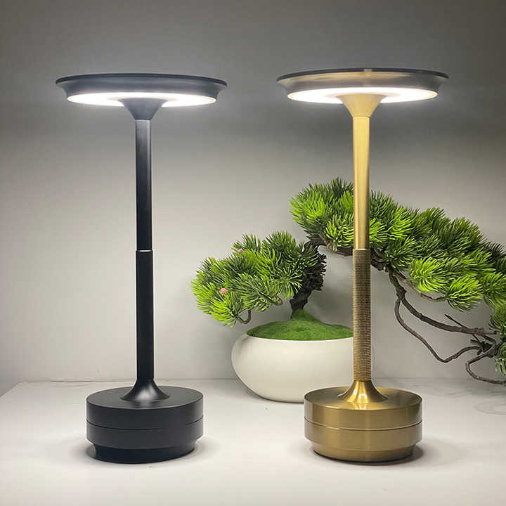Touch-Control LED Table Lamp – Rechargeable,