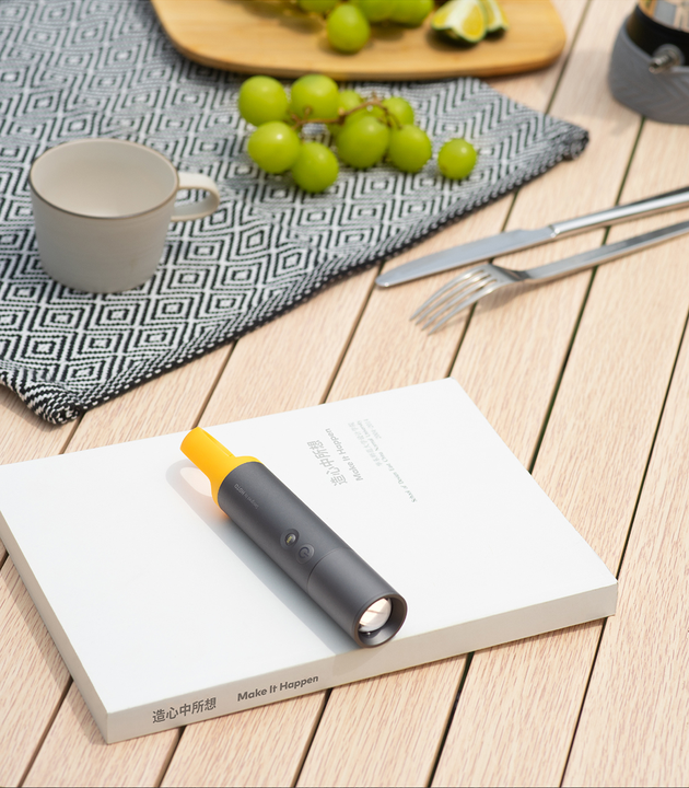 White Laser LED Flashlight