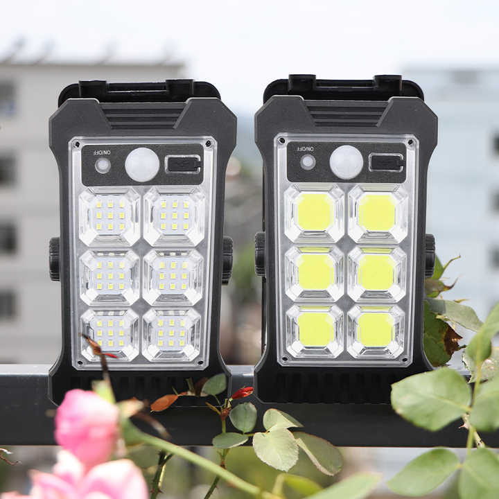 Solar Motion Wall Clip Light