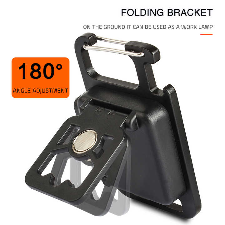 Electric Lighter & Flashlight Keychain Set