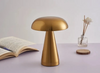 Metallic Mushroom LED Table Lamp