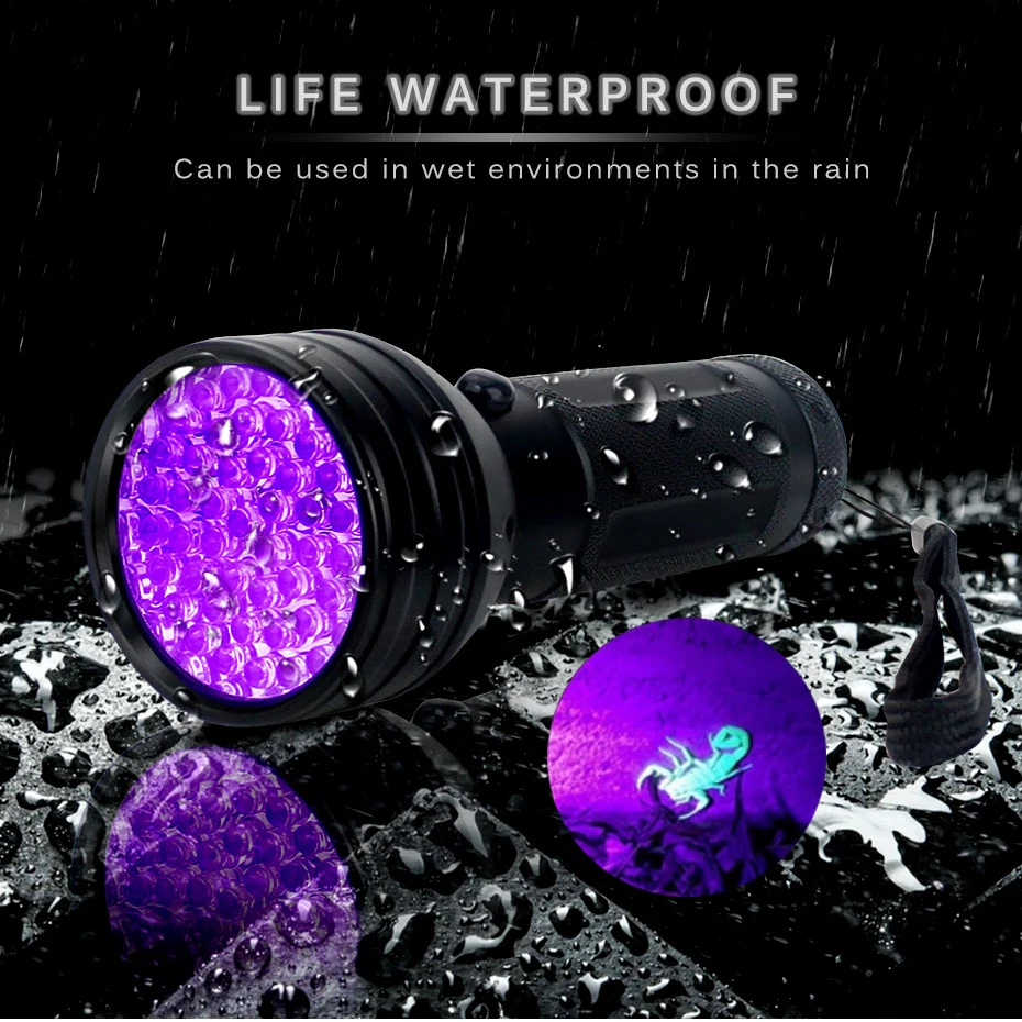 UV LED Black Light Torch