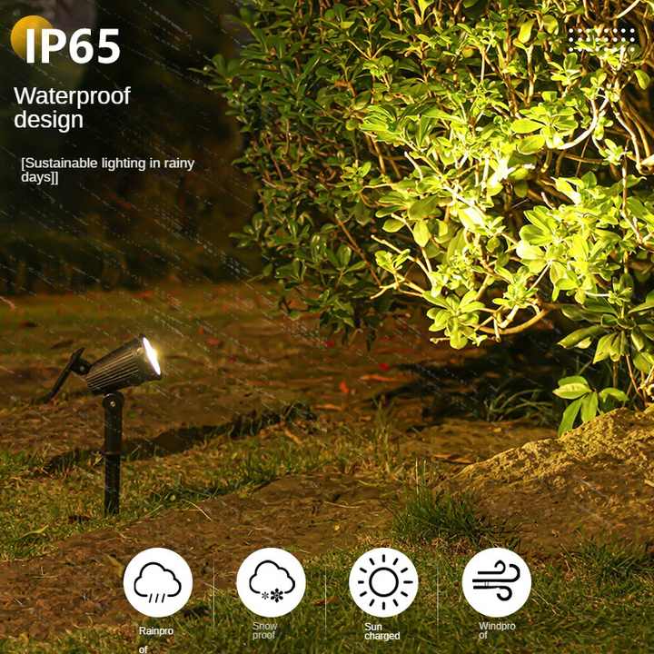 Solar LED Garden Spotlights
