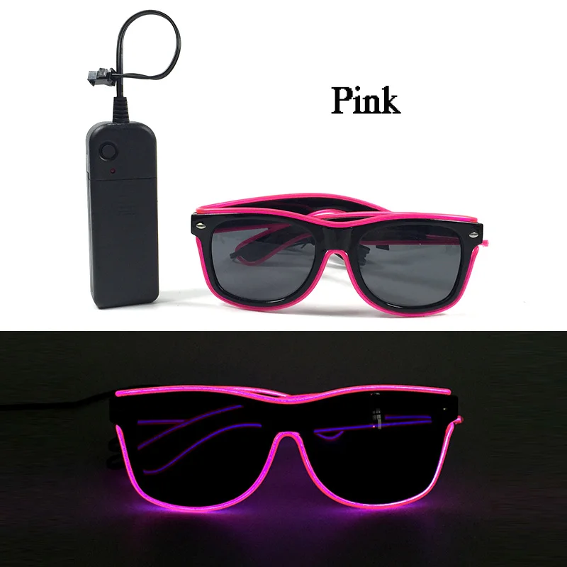 LED Neon Glow Glasses