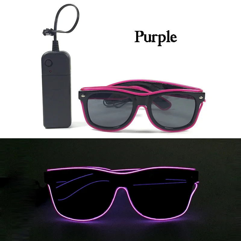 LED Neon Glow Glasses