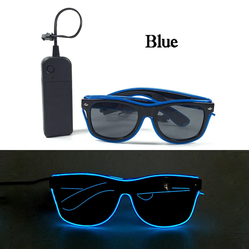 LED Neon Glow Glasses
