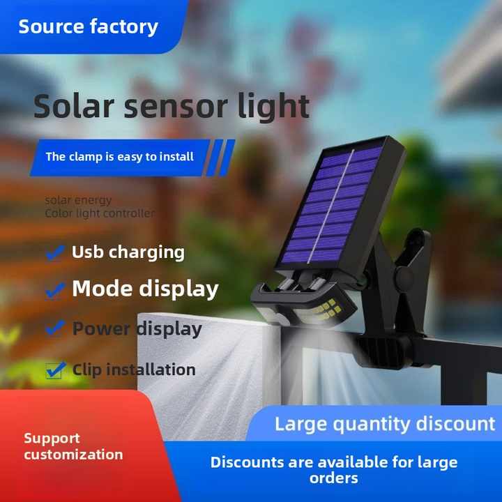 Solar Clip Light – 2-Pack