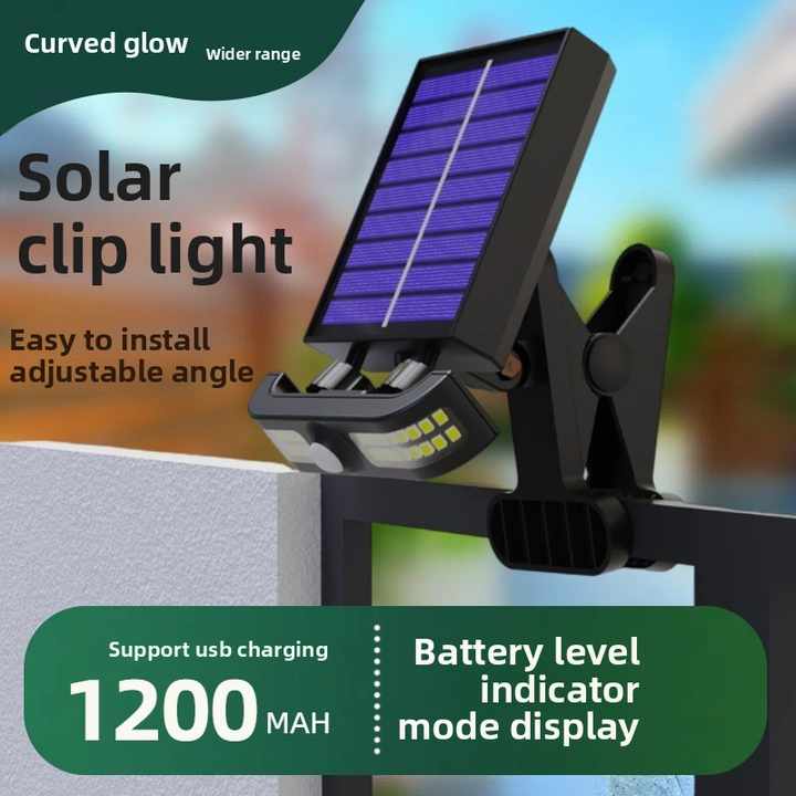 Solar Clip Light – 2-Pack