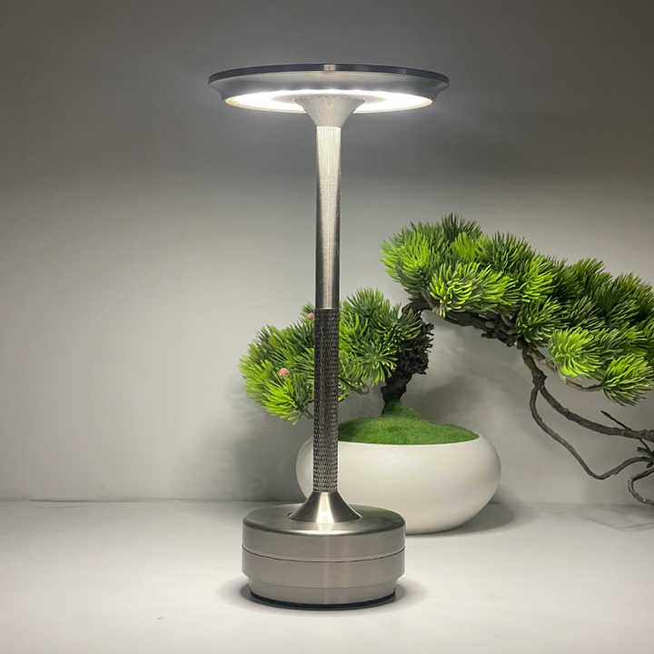 Touch-Control LED Table Lamp – Rechargeable,