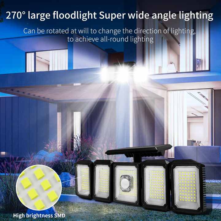 300 LED Solar Wall Lamp
