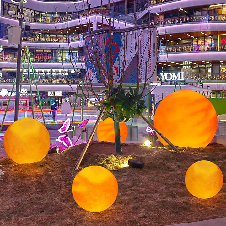 30 cm Solar LED Luminous Ball Lamp