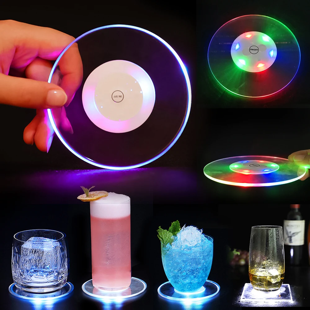 LED Light-Up Drink Coaster