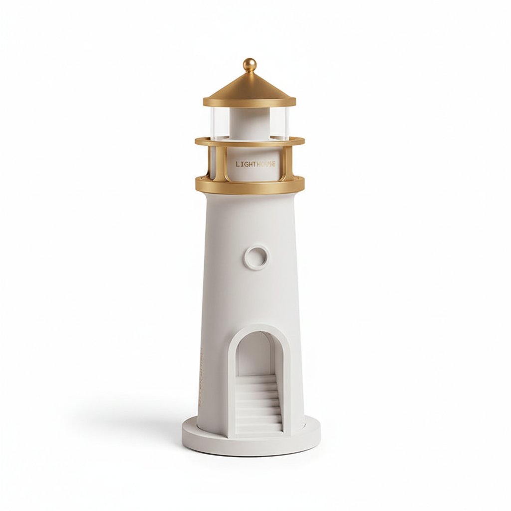 LLNL007 Moonlight Lighthouse Projector Night Light