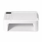 UV LED nail lamp with hand pillow - white background front view