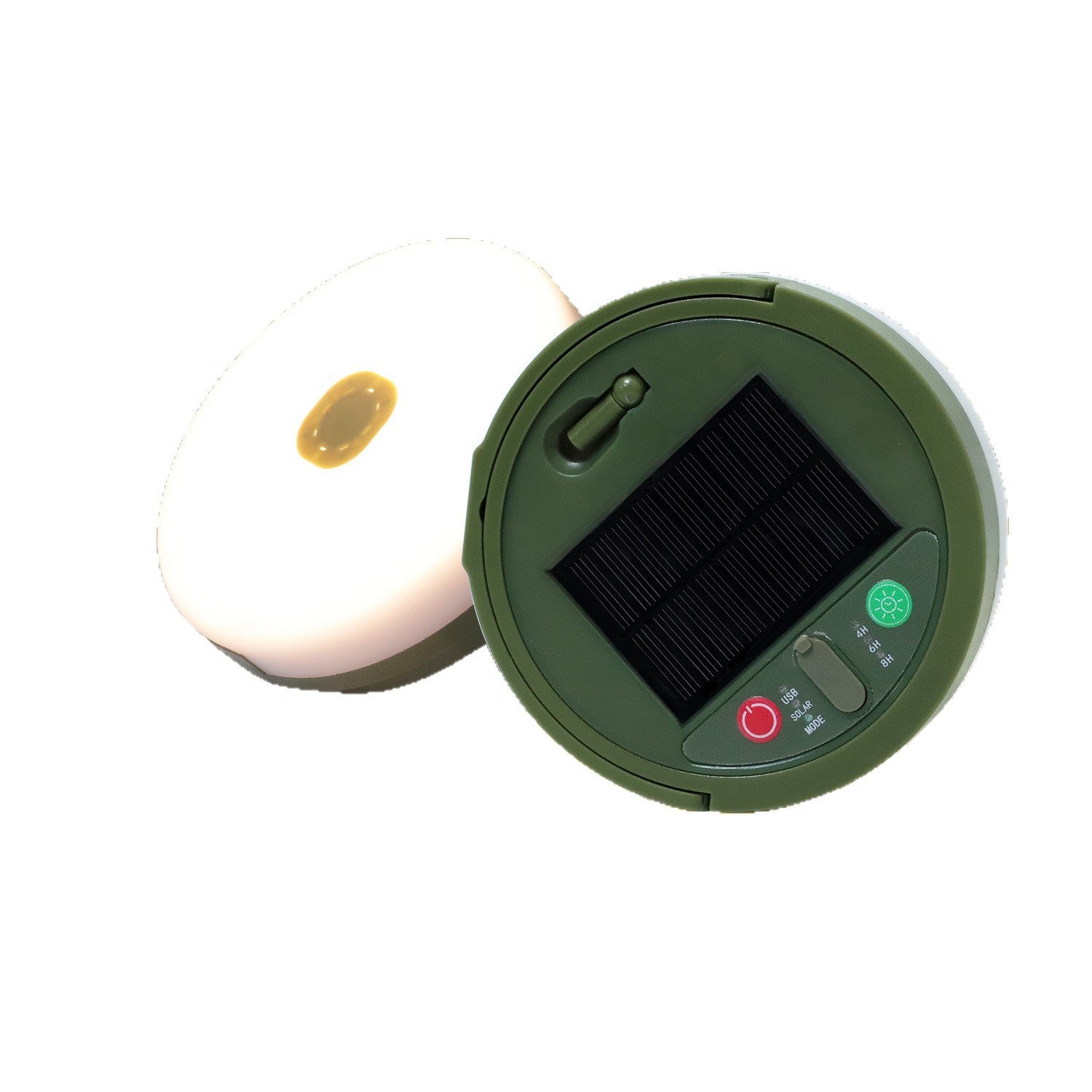 Solar LED string lights 10m 100 LED - white background overview