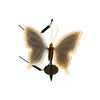 LED Butterfly Garden Landscape Light warm white glow on white background