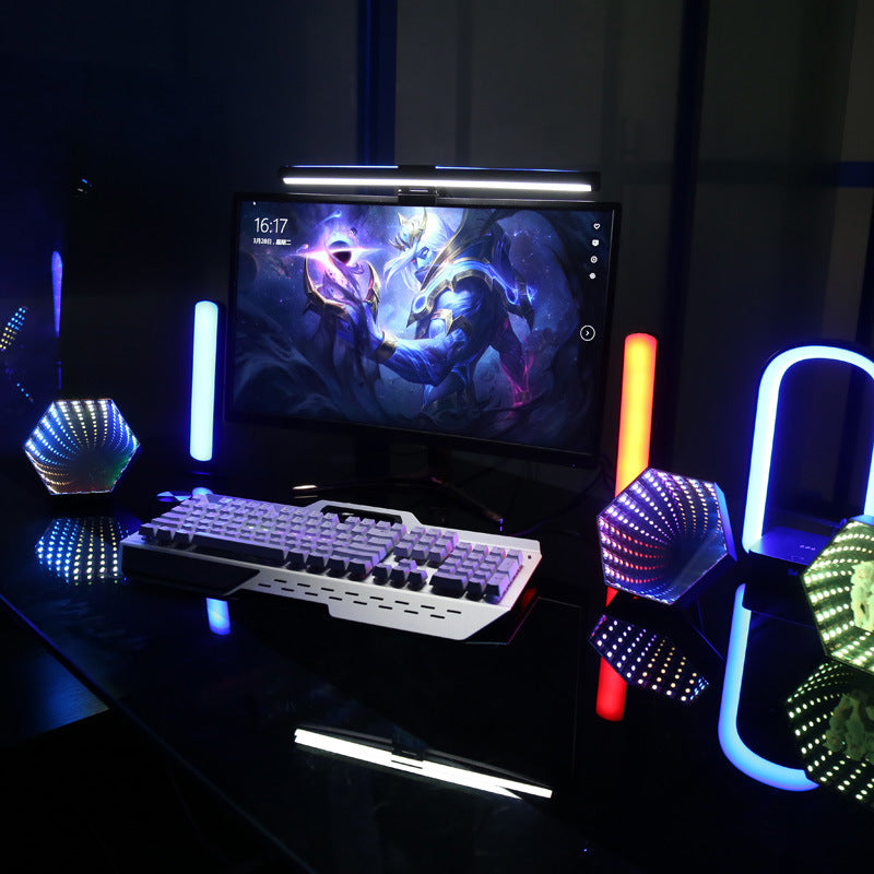 3D Hexagonal Infinity Mirror RGB Gaming Ambient Light - Product Overview