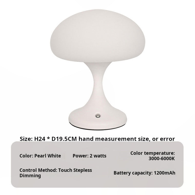 Rechargeable jellyfish lamp product showcase - warm ambient companion lifestyle